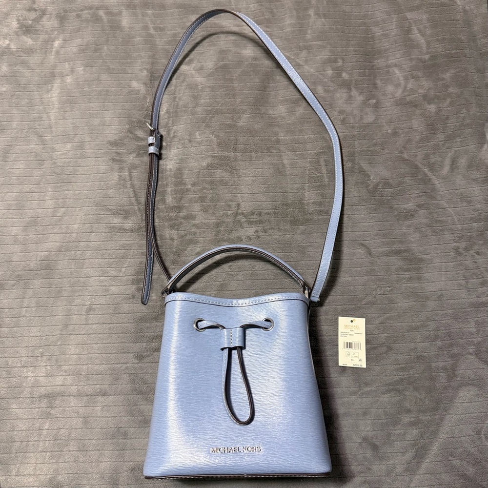 Michael Kors Suri Small Leather Bucket Bag